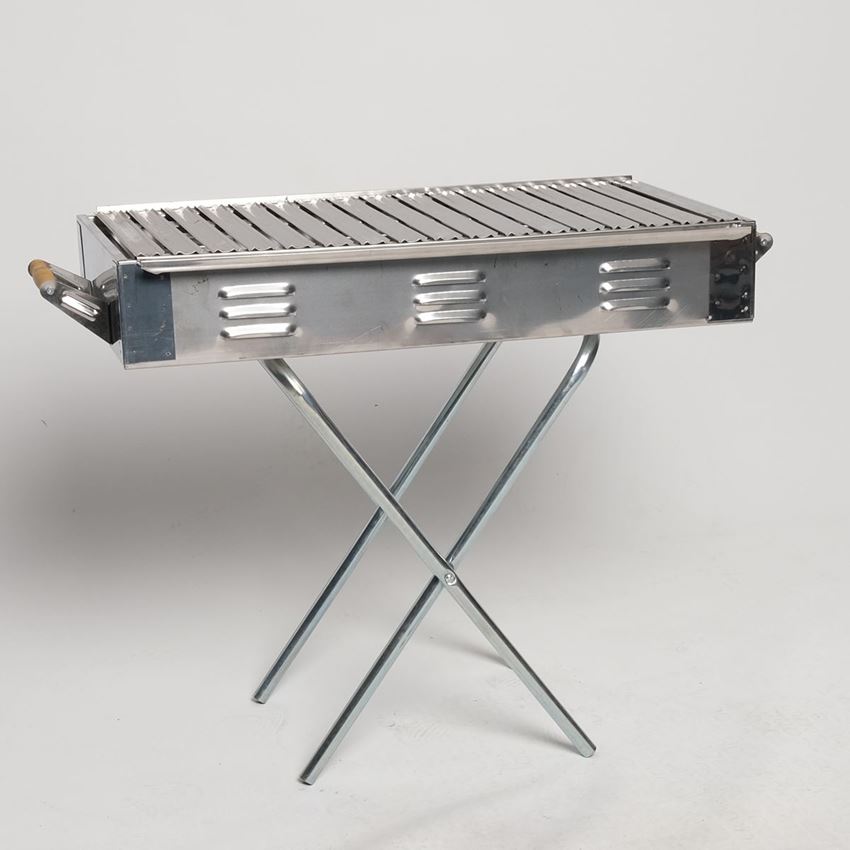 Hun Paslanmaz Katlanabilir Ayaklı Mangal 60 cm