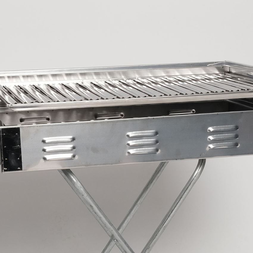 Hun Paslanmaz Kademeli Katlanabilir Ayaklı Mangal 60 cm