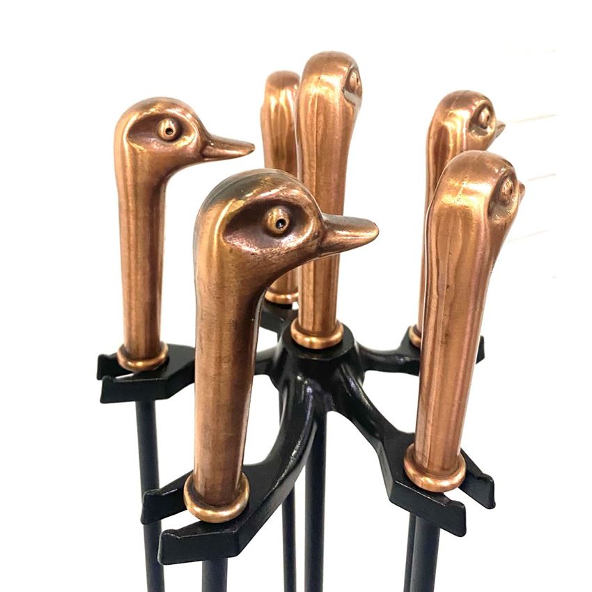 Hun  Maşa Takımı 6 Saplı Ördek Başlı