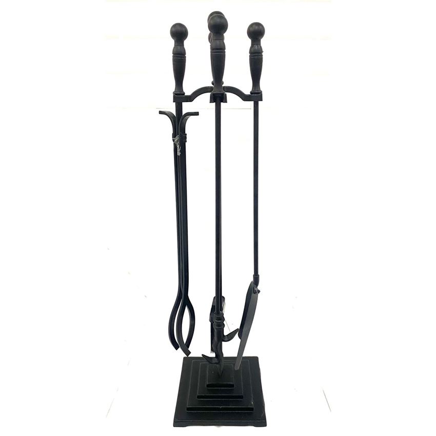 Hun  Maşa Takımı 5 Saplı Siyah Topuz