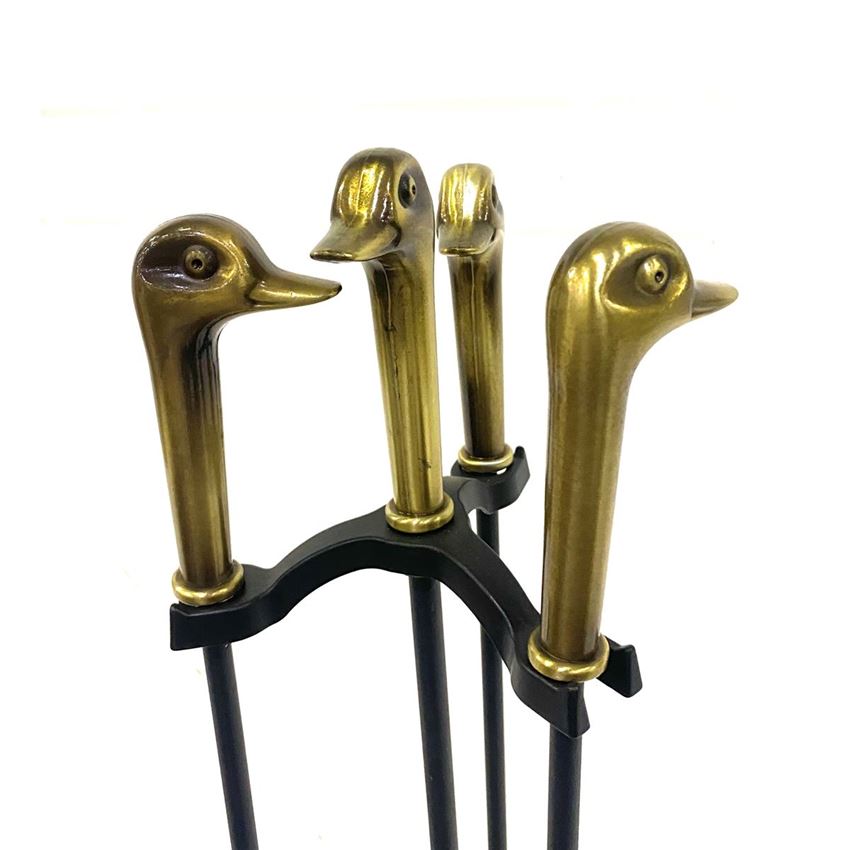 Hun Maşa Takımı 4 Saplı Ördek Başlı