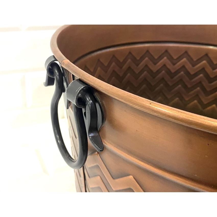 Hun Yuvarlak Odun Kovası