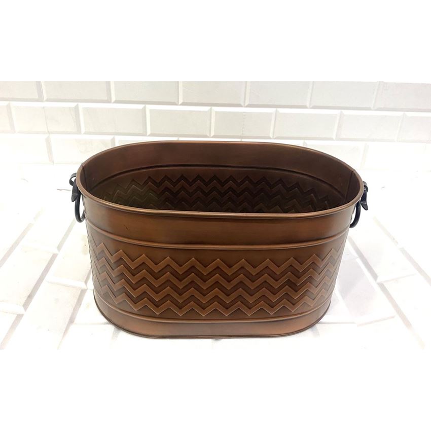 Hun Oval Odun Kovası 