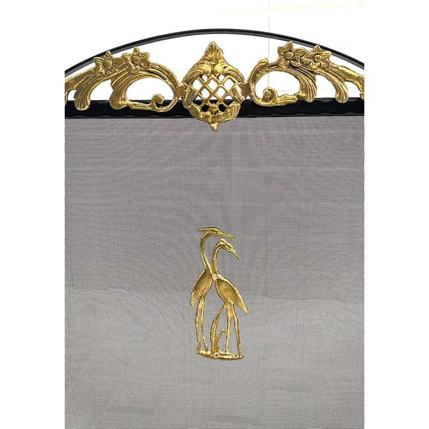 Hun Şömine Siperlik Kuğu  Desenli