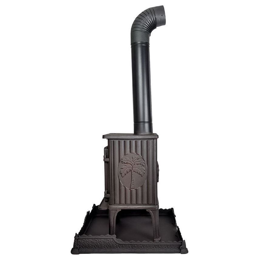 SDS 107 BELIZIA Döküm Camlı Şömine Soba