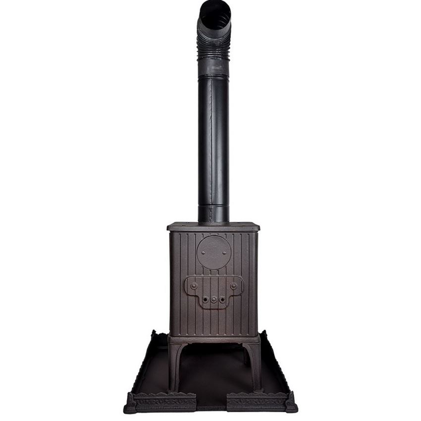 SDS 107 BELIZIA Döküm Camlı Şömine Soba