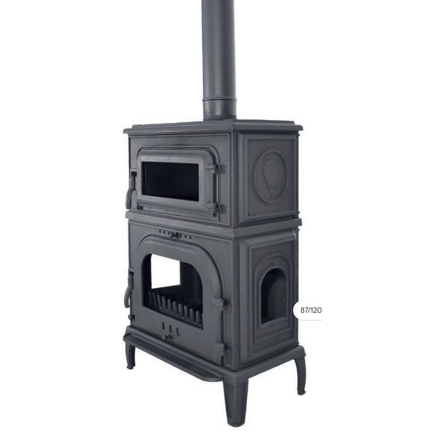 HUN Şömine 026B Aral Üç Camlı