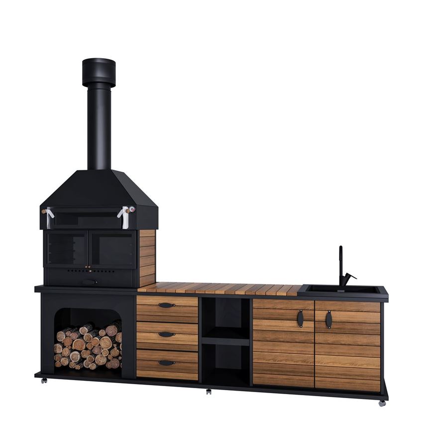 Big Garden Barbecue (with oven)