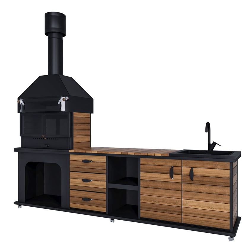 Big Garden Barbecue (with oven)