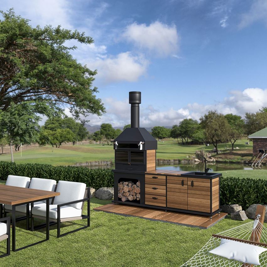 Garden Barbecue (with oven)