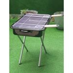 Hun Seyyar Ayaklı Siyah Mangal 60 CM