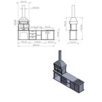 Big Garden Barbecue (with oven)